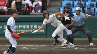 鳥取城北が初戦敗退　夏の甲子園で12年ぶりの県勢初戦突破ならず