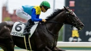 【新馬/中京3R】2億6000万円コントレイル産駒ドラゴンバルドが初陣V