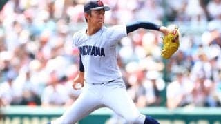 【甲子園】横浜・織田翔希と沖縄尚学・末吉良丞の投打対決　第１打席は織田に軍配