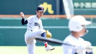 横浜・織田に米大リーグスカウト「ベテランみたいな投げ方ができるように」　沖縄尚学・末吉には阪神スカウトが「ポテンシャルは高校生でトップクラス」
