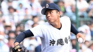 【甲子園】沖縄尚学・末吉良丞が涙で誓う「宮城大弥投手のような勝てるピッチャーに」