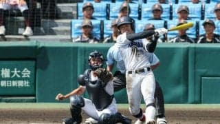 沖縄尚学エース攻略　横浜・江坂選手「いい投手から打ってこそ本物」