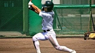体重48キロから豪快スイング体得　社・藤井選手「準備できている」