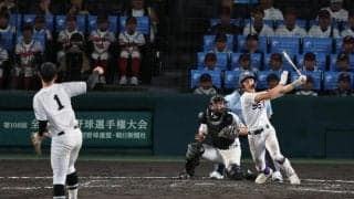 【甲子園】天理４番の金本相有が先制ソロ　甲子園初出場の福山は「勢いある高校やなと」