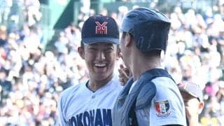 【甲子園】横浜・織田翔希を「うまくリードできた」脇山魁音２安打　高速慣れで相手剛速球気にせず