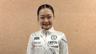 【フィギュア】島田麻央が81・81の高得点で首位発進「80点を超えることができてうれしい」
