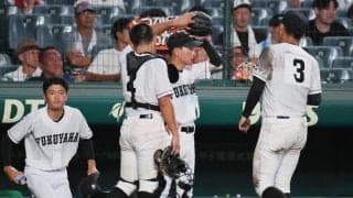 【甲子園】福山・小田浩監督「本当によくやってくれた」初戦敗退も選手たたえる
