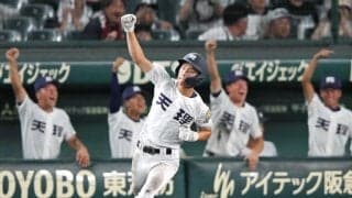 天理が春夏通算８０勝！４番・金本先制弾「今まで野球をしてきた中で一番の打球でした」　エース・長尾が完投１３Ｋ