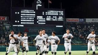 福山　初甲子園で天理相手に奮闘も初勝利届かず　応援団２５００人が大声援、八回に岩本が意地の２点打「また、ここに戻ってきたい」
