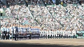 両校のＯＢ、阪神・及川＆岡留が横浜－沖縄尚学観戦　及川「刺激になる」岡留「励みになった」