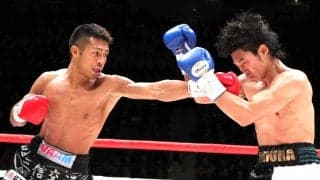 内山高志がダウンのピンチを「左」で切り抜け逆転ＴＫＯ勝ち　三浦隆司との強打者対決制し、ＷＢＡスーパーフェザー級王座３度目の防衛に成功