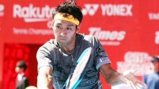 錦織圭のアドバイスで待望のトップ100入り　内山靖崇「もらったメッセージは、悩んだ時に元気が出るおまじない」