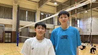 身長190㎝超えのエースを擁する清風中が目指すは全国大会連覇。インターハイ優勝の“兄貴分”に続くか