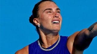  世界1位 勝利も強風と酷暑に苦戦 