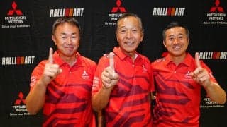 AXCR2026優勝のチーム三菱ラリーアートが帰国会見「3連覇をパジェロで達成したい」