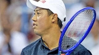  錦織圭 全米OP会場で練習開始 