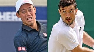  【速報中】錦織圭vsオフナー 
