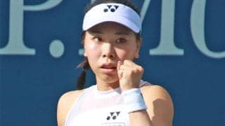  坂詰姫野 完勝で全米OP予選2回戦進出 
