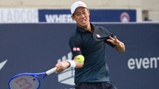 錦織圭、現役ラストシーズンのグランドスラムで予選1回戦を突破！元世界37位とのフルセットマッチを制す[全米オープン]