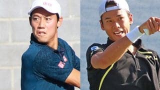  【速報中】錦織圭vs坂本怜 