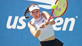  坂詰姫野 逆転勝ちで全米OP本戦王手 