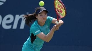 日比野菜緒、2日がかりの予選決勝で敗れ自力での本戦入りならず[全米オープン]