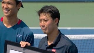 錦織圭「怜に負けたことは…」四大大会最後の試合終え晴れやか笑顔 観客は総立ちで「ありがとう！」労いの声
