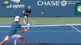 壮絶な打ち合いに観客からどよめき…錦織圭は思わずガッツポーズ！予選決勝の舞台に刻まれた名場面