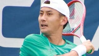  島袋将 逆転負けで全米OP初戦敗退 