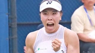  坂詰姫野 全米OPで四大大会初白星 