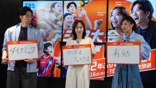石川佳純さん、入江陵介さん、角田夏実さんイベント出席、愛知・名古屋アジア大会メダル予想は？