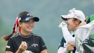 黒色ミニスカート河本結、28歳初戦は７番で初バーディー　先月29日が誕生日　国内女子第１日