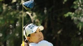 木戸愛「目の前の一打に集中」14年ぶり史上最長ブランク優勝へ３打差３位浮上　国内女子第２日