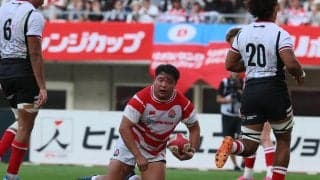 【 ラグビー】プロップ稲場巧が初キャップで初トライ「鳥肌が立つような感覚」
