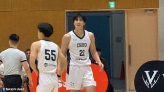 【9月2日、5日、6日開催：オータムリーグ レポート】ひざの大ケガから1年半ぶりに復帰。豪快なダンクで存在感を出した中央大の深澤桜太