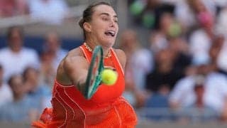 サバレンカがウィンブルドン女王との死闘制し6年連続4強入り「3連覇できるなら最高の喜び」[全米オープン]