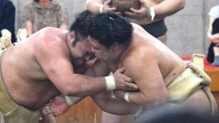 藤ノ川「ボコボコにされた」霧島に本場所初白星へ、時津風一門連合稽古で19番と精力的