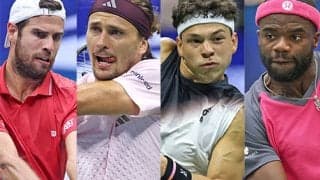  全米OP男子4強 誰が勝っても初優勝  