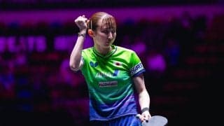 早田ひなが語った“ロス五輪金”へ向けた覚悟「チームのために貢献できるように」　張本美和、戸上隼輔らとのダブルスにも充実感【WTTチャンピオンズマカオ】