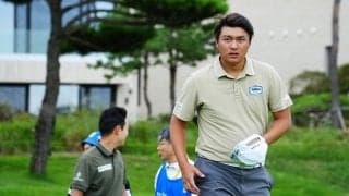 “午後組”なのに薄暗い早朝コースで洋芝特訓 中野麟太朗が上位争いに踏みとどまれた理由