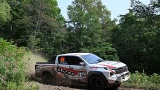 全日本ラリー北海道：併催のXCRスプリントカップで「GEOLANDAR」装着車が1-2。番場彬が5年連続の王座獲得