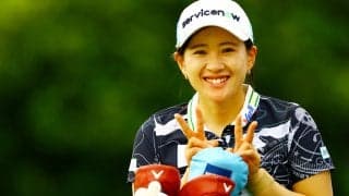 永井花奈が2打差単独トップに浮上 吉澤柚月2位、勝みなみ3位