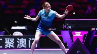 早田ひな、橋本帆乃香を振り切り準々決勝進出…40分超え激戦　次戦は大藤沙月と激突、松島輝空もベスト8入り【WTTチャンピオンズマカオ】