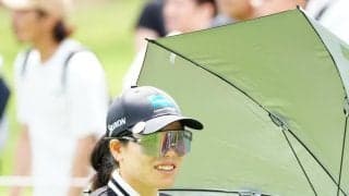 勝みなみ３位、桑木志帆４位、山下美夢有６位で決勝Ｒへ　国内女子メジャー第２日