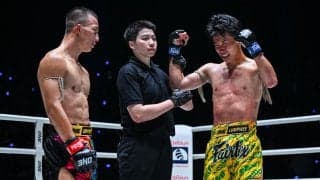 【ONE】前K－1王者・石井一成のおい石井寿来が強豪マイサンカンに競り勝ち再起戦白星