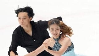 【フィギュア】アイスダンス新カップル「はるりょう」がデビューV「すごく４分間が楽しかった」