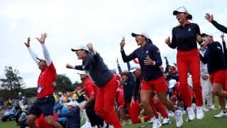 欧州選抜と米国選抜が一歩も譲らず最終日へ
