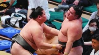 旭富士が元十両日向丸を下して白星発進　秋場所は十両目前の西幕下筆頭