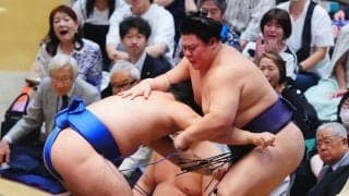 新関脇藤ノ川、６度目の対戦で初めて義ノ富士に勝利「いつまでも苦手と言ってらんないんで」