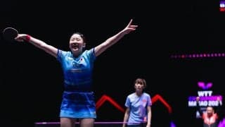 張本美和が明かした3大会連続チャンピオンズ制覇の本音「信じられない」　語った横浜大会Vへの思い「試合ができたことが幸せ」【WTTチャンピオンズマカオ】